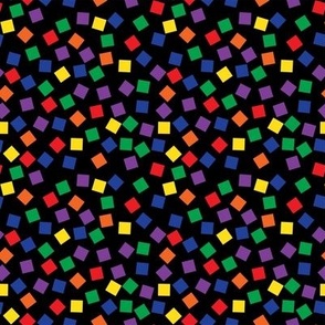 Rainbow Disco Party Confetti
