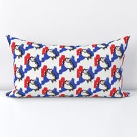 Red, White, Blue Kitty ExSmall