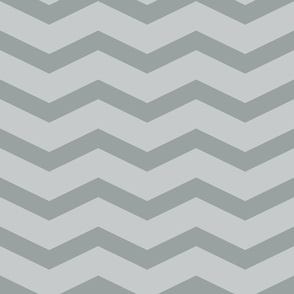 silver gray large scale chevrons