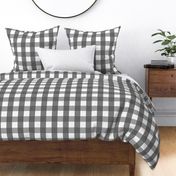 gingham 2in dark grey