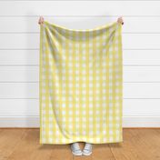 gingham 2in lemon yellow