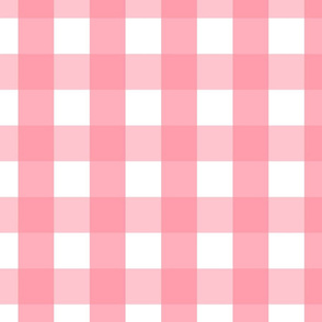 gingham 2in pretty pink
