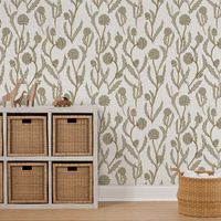 THISTLE Wallpaper | Spoonflower