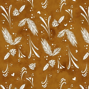 nature pattern brown