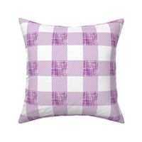 2" sweet dreams linen buffalo check