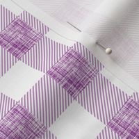 1" sweet dreams linen buffalo check