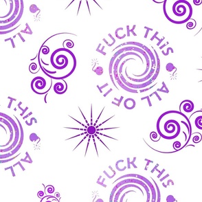 Fuck this, all of it purple on white MEGA