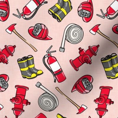 firefighter equipment - pink - LAD20