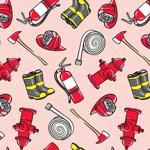 firefighter equipment - pink - LAD20