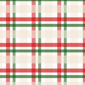 BKRD Candy Cane Christmas Plaid 12x12