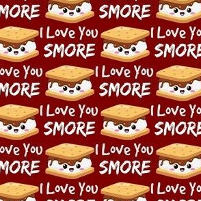 love you s'mores red