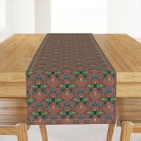 Scarab Damask in tan