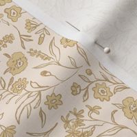 Ditsy Buttercup Floral - yellow 