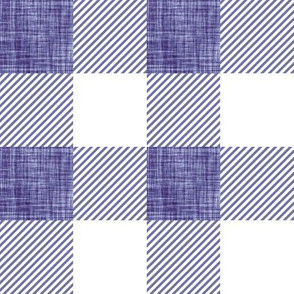 2" lavender linen no. 1 buffalo check