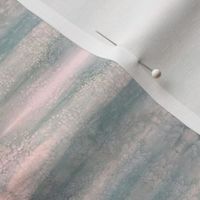 Pastel Pink & Aqua Watercolor Stripe