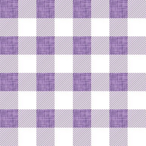 1" lavender linen no. 2 buffalo check