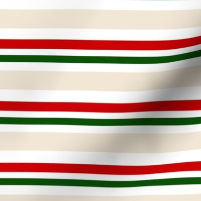 BKRD Candy Cane Christmas Stripes Traditional 12x12