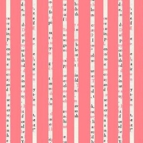 paper stripes pink