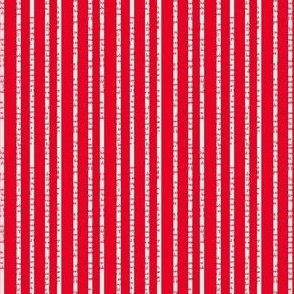 paper stripes red small