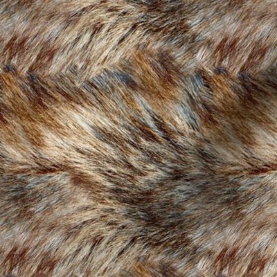 Alaskan Wild Faux Fur 6x6 Repeat