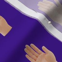 Hands Purple