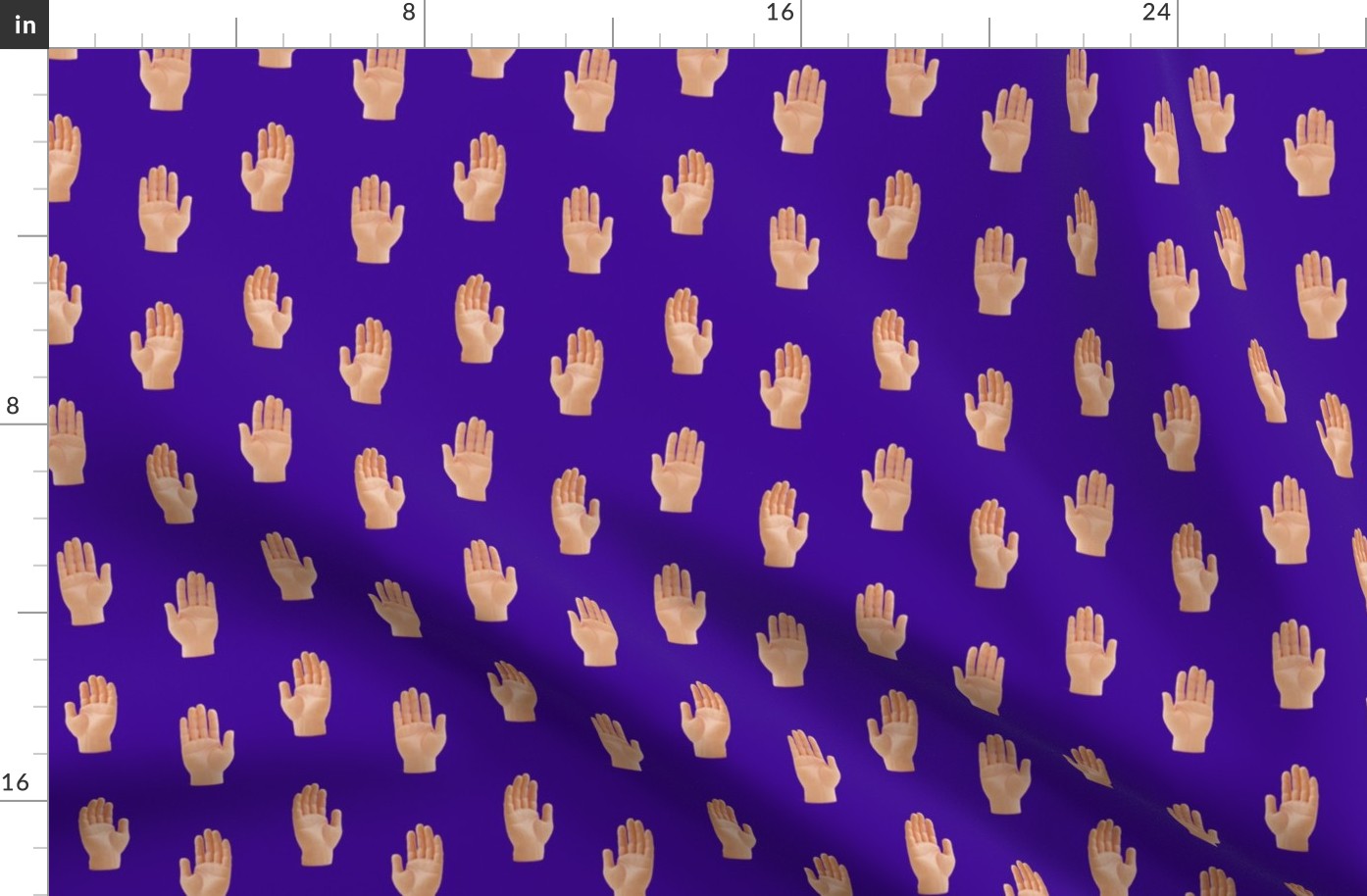 Hands Purple