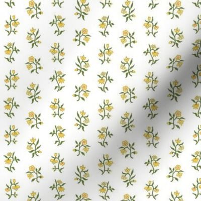 regency floral - yellow