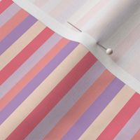 Lavender and Pink Valentines Stripe