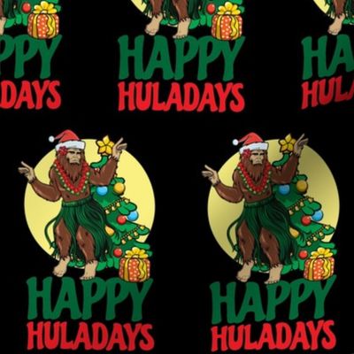 Sasquatch Hula Holiday