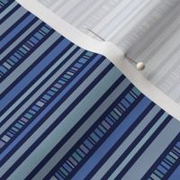 Color Blocking Stripes - blue