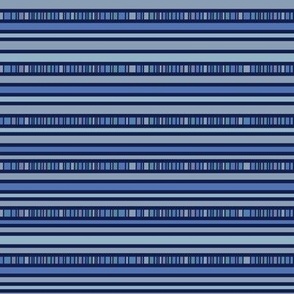 Color Blocking Stripes - blue