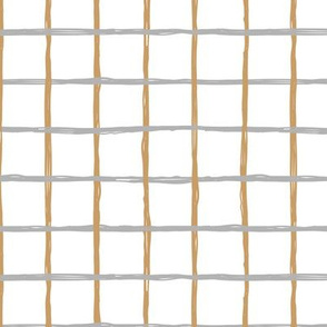 Abstract geometric duo tone checkered stripe trend pattern grid Scandinavian neutral nursery gray cinnamon brown 