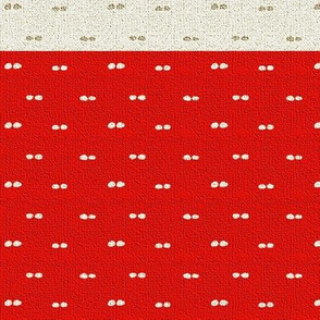 Dotted Swiss Flag