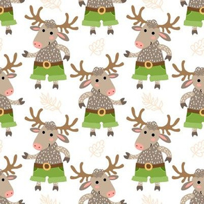 cute deer pattern