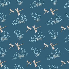 Summer dragonflies, summer pattern, dragonfly design, insects, nature, flying dragonflies, flying dragonfly, dragonfly, summer nature, summer day, dark turquoise, Turquoise background, Turquoise dragonflies 