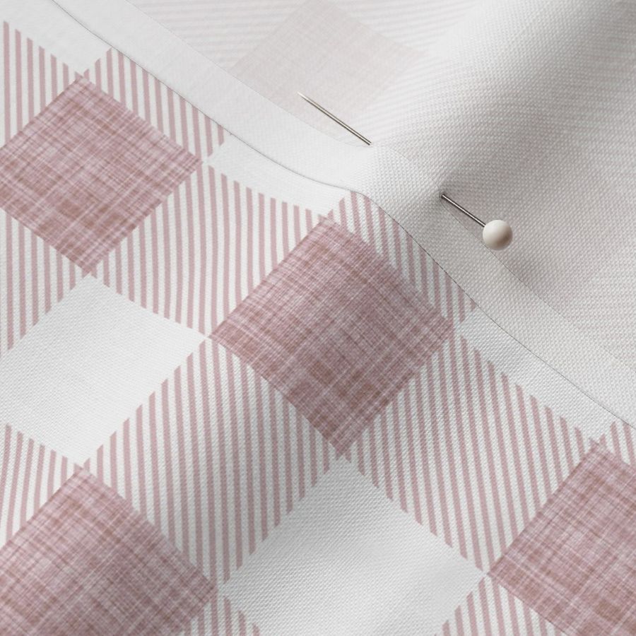 1" 66-9 linen buffalo check