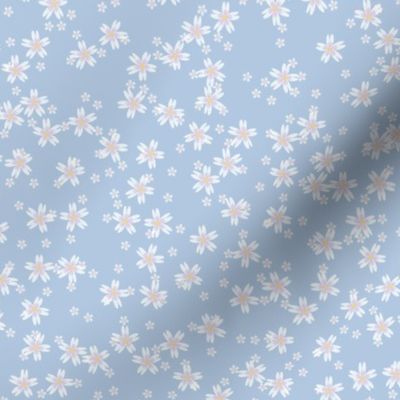 granny spring blue small flowers, small flowers chintz, granny vintage, granny chic pattern, granny chic, vintage chintz, small flower pattern, small flowers, vintage flowers, spring pattern, white blue, vintage