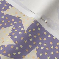 starry sky, hollywood, retro, purple, stars, sky, starry pattern, retro hollywood, trendy, night sky, golden stars, starry, bedroom