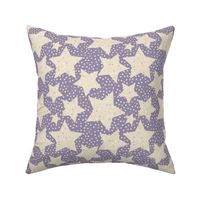 starry sky, hollywood, retro, purple, stars, sky, starry pattern, retro hollywood, trendy, night sky, golden stars, starry, bedroom