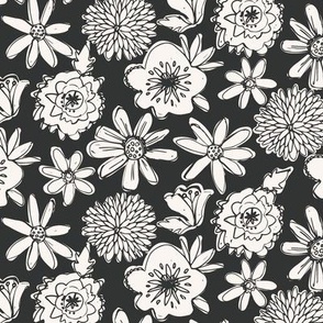 COVENTRY WHIMSY FLORAL BLK