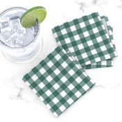 Gingham - Marine - Half Inch Check