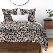 Woodpile Mancave Fabric