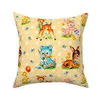 ANIMAL BABIES - VINTAGE NURSERY COLLECTION (BUTTERCUP)