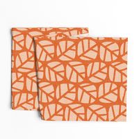 leafy vines (orange, large)