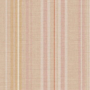 Estelle Pink Stripes {textured }