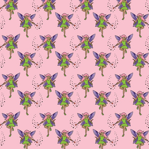 Fairy Pink and Green
