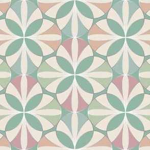 Fusion 50s diner style Portuguese tiling Seabreeze M