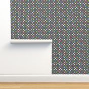 sewing celebration dots grey