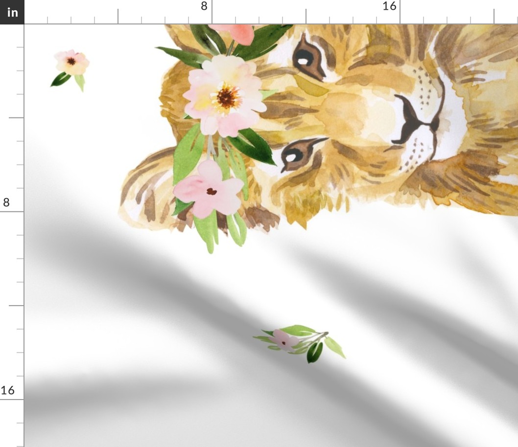 42"x36" Floral Spring Cub 