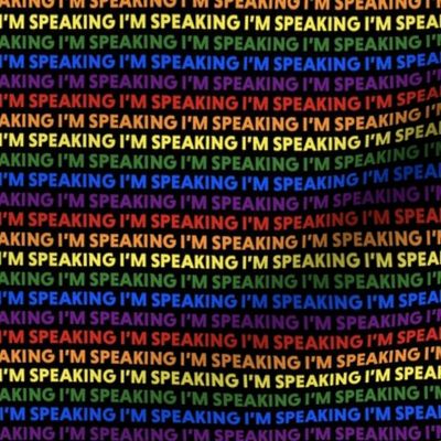 I'm Speaking Rainbow